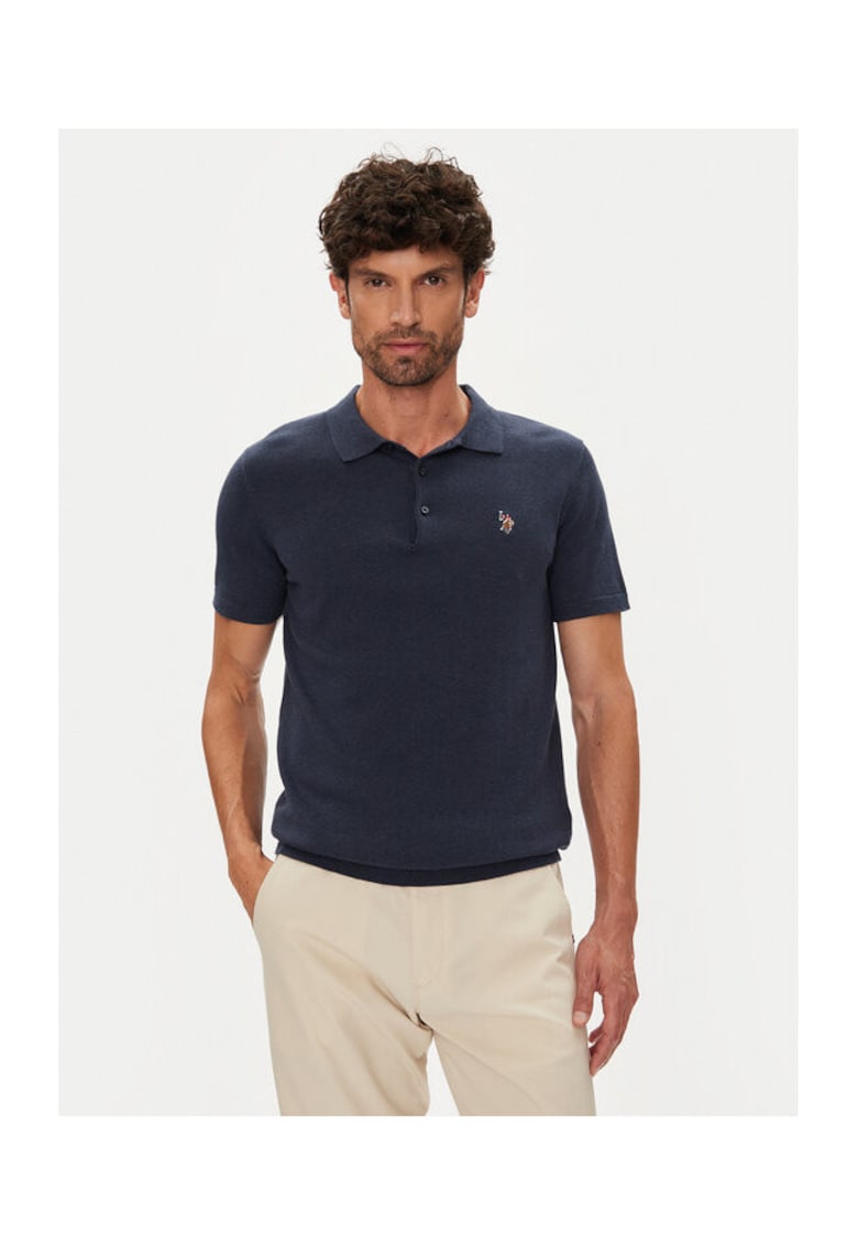 Tricou barbati - bleumarin - 100% bumbac - 65985