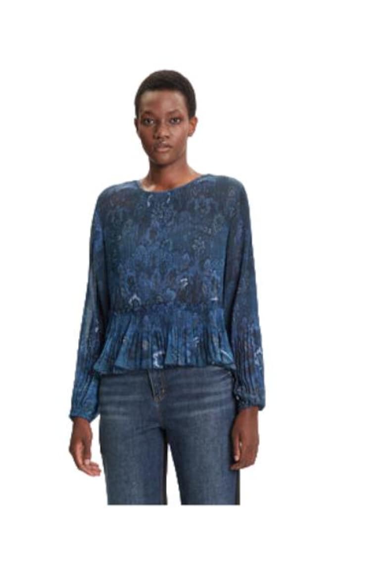 Bluza dama - poliester - bleumarin -
