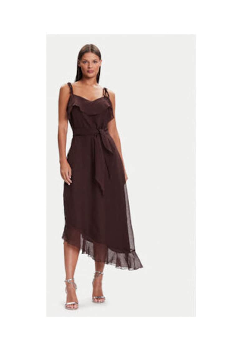Vero Moda Rochie de cocktail Dama - maro - 100% poliester reciclat