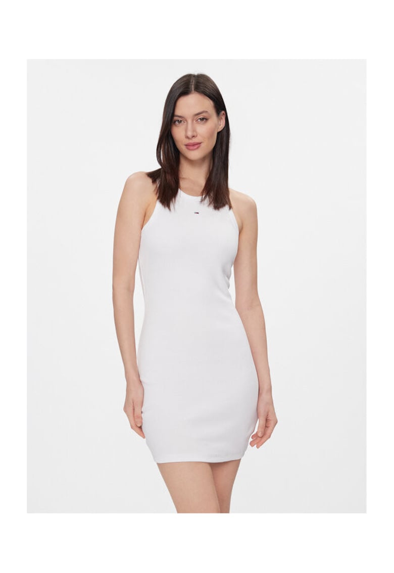 Rochie de vara - Alb - 95% bumbac - 5% elastan
