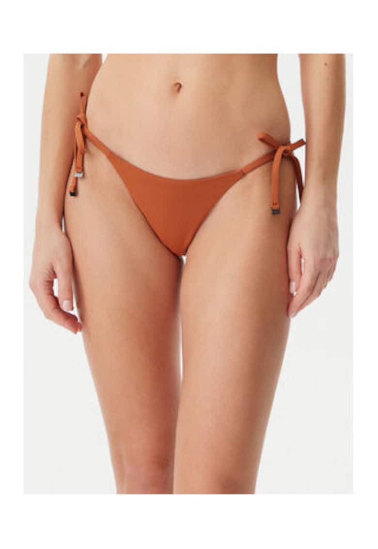 Slip de bikini dama - maro - 83% poliamida reciclata - 17% elastan - Maro