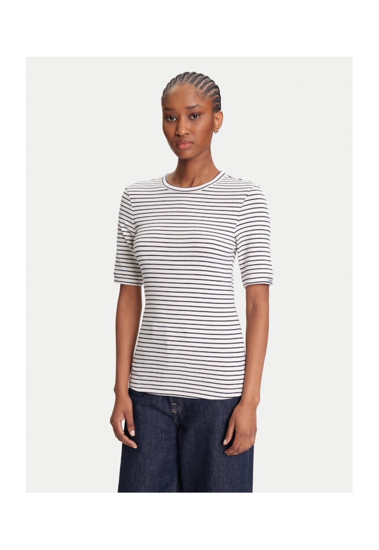 Tricou Dama - Bleumarin - 95% bumbac - 5% elastan -