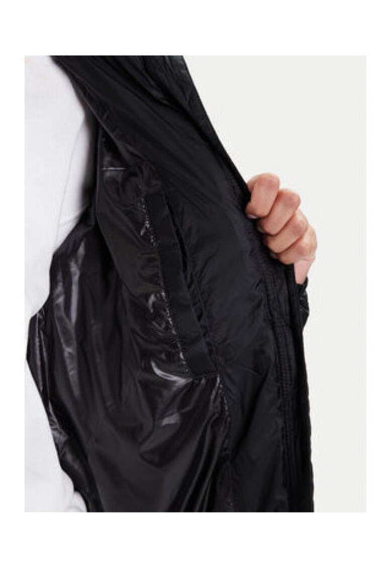 Palton de iarna pentru femei - Negru - 100% nailon reciclat -