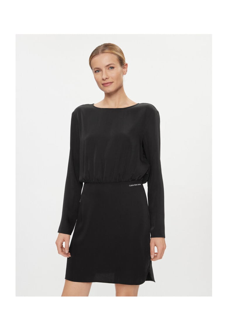 Rochie cocktail - negru - poliester -