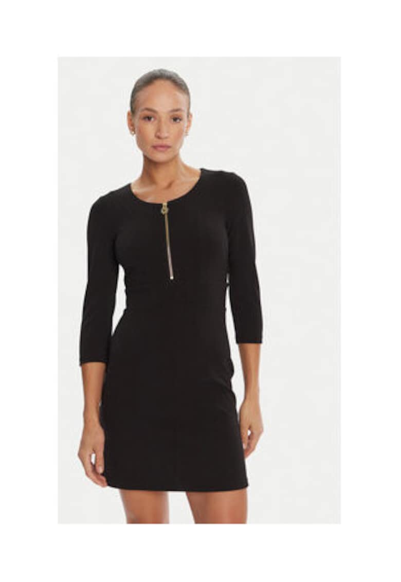 Rinascimento Rochie de cocktail neagra - 95% poliester - 5% elastan