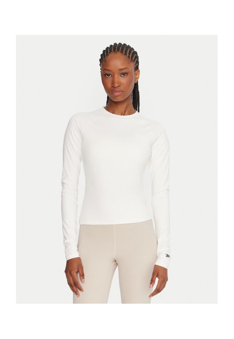 Bluza dama - Poliester/Elastan - Alb