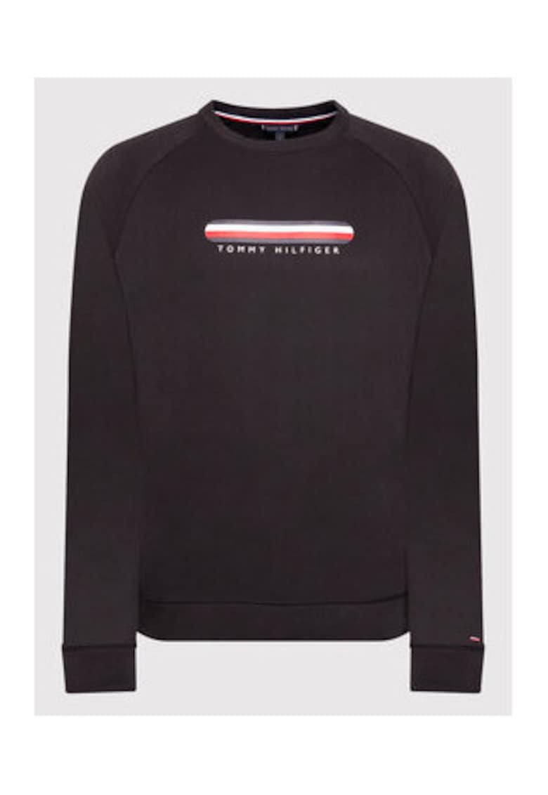 Bluza barbati - Negru - 75% bumbac - 25% lyocell -