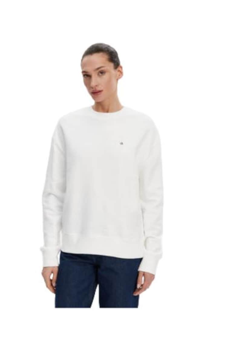 Bluza dama - bumbac - alb -