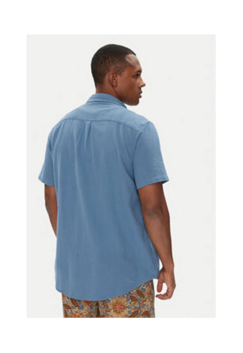 Camasa barbati - Albastru - 100% bumbac -