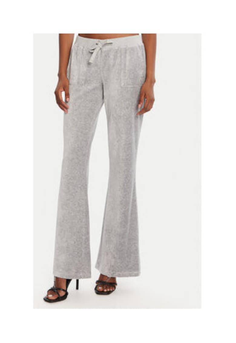 Pantaloni de trening - evazati - gri
