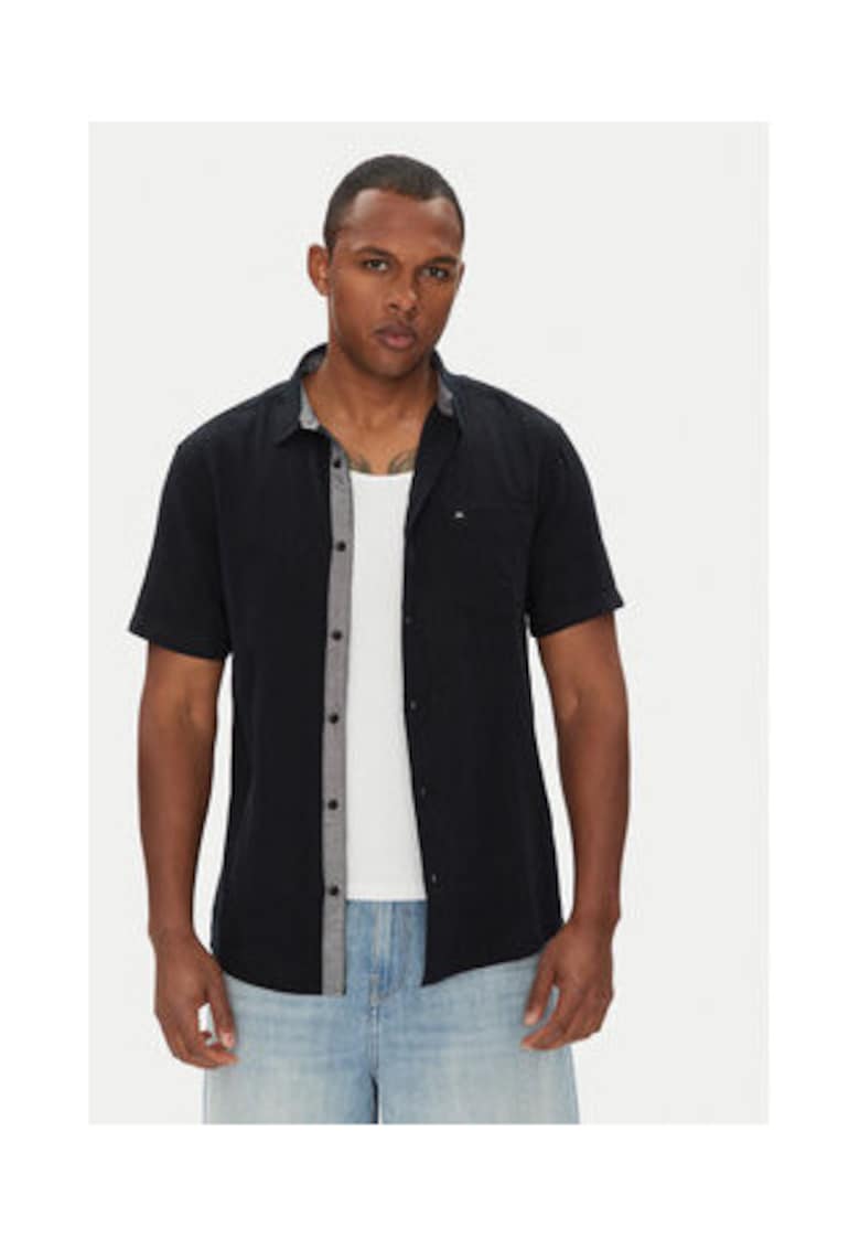 Camasa pentru barbati - bumbac - negru -