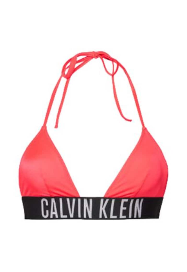 Top de baie dama - Roz - Poliester/Elastan