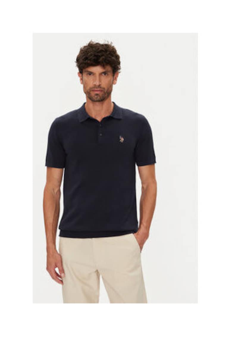 Tricou barbati - bleumarin - 100% bumbac -