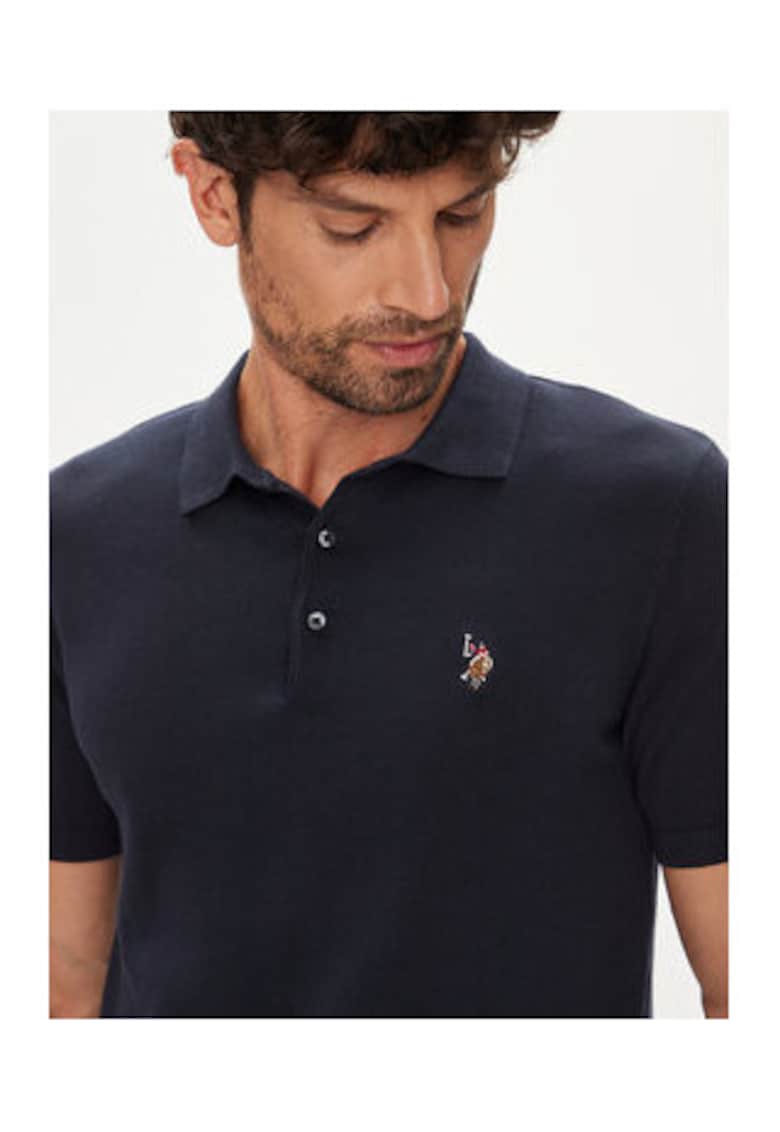 Tricou barbati - bleumarin - 100% bumbac -