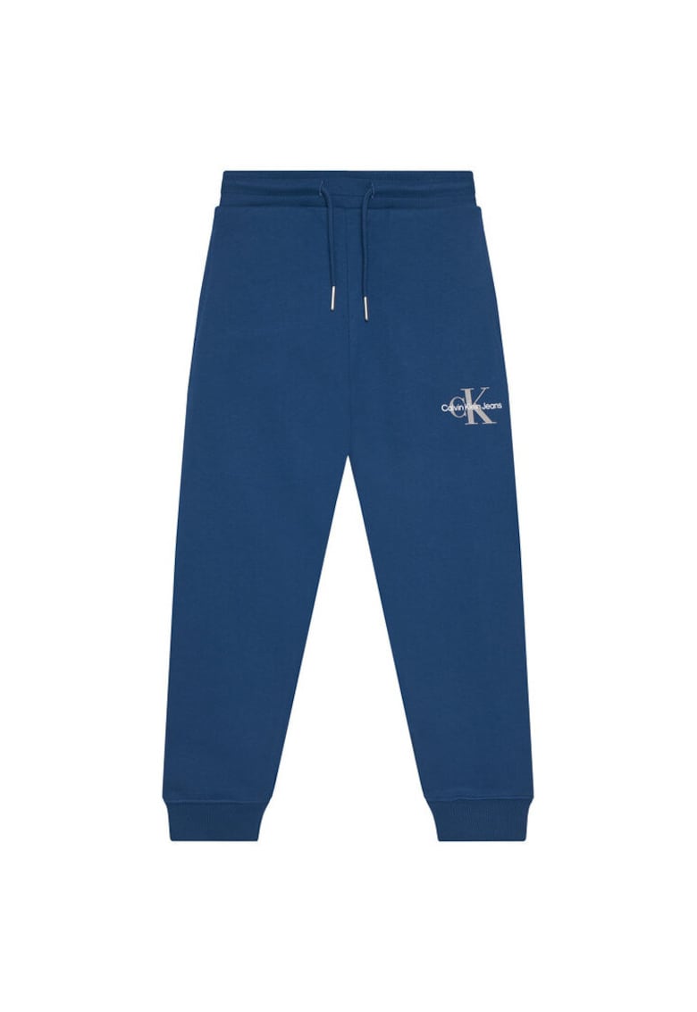 Pantaloni sport copii - albastru - bumbac - Albastru