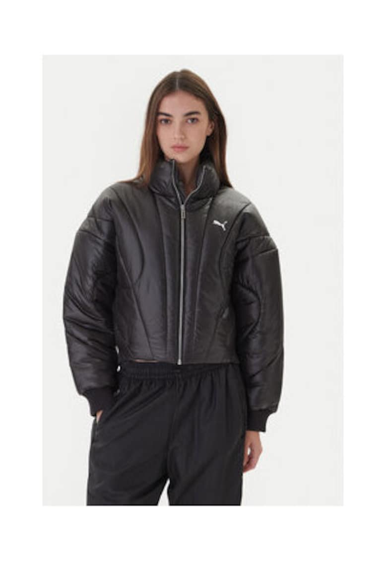 Puma Geaca de iarna dama - neagra - poliester reciclat