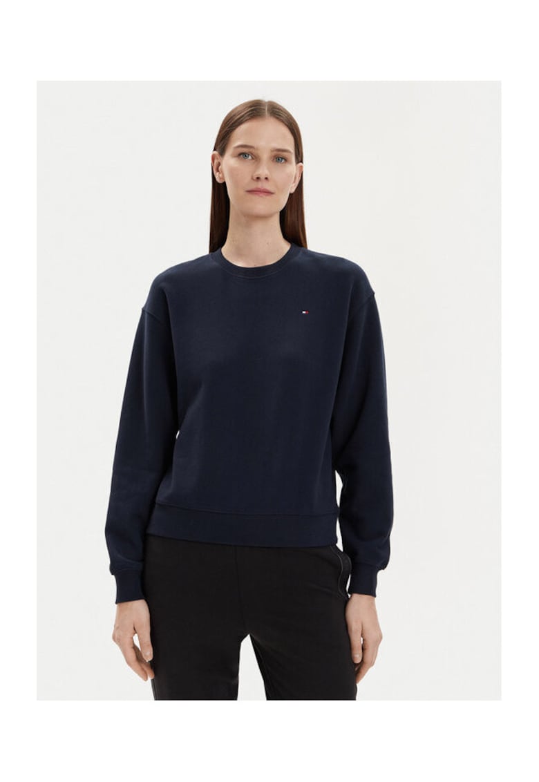 Bluza dama bumbac - bleumarin