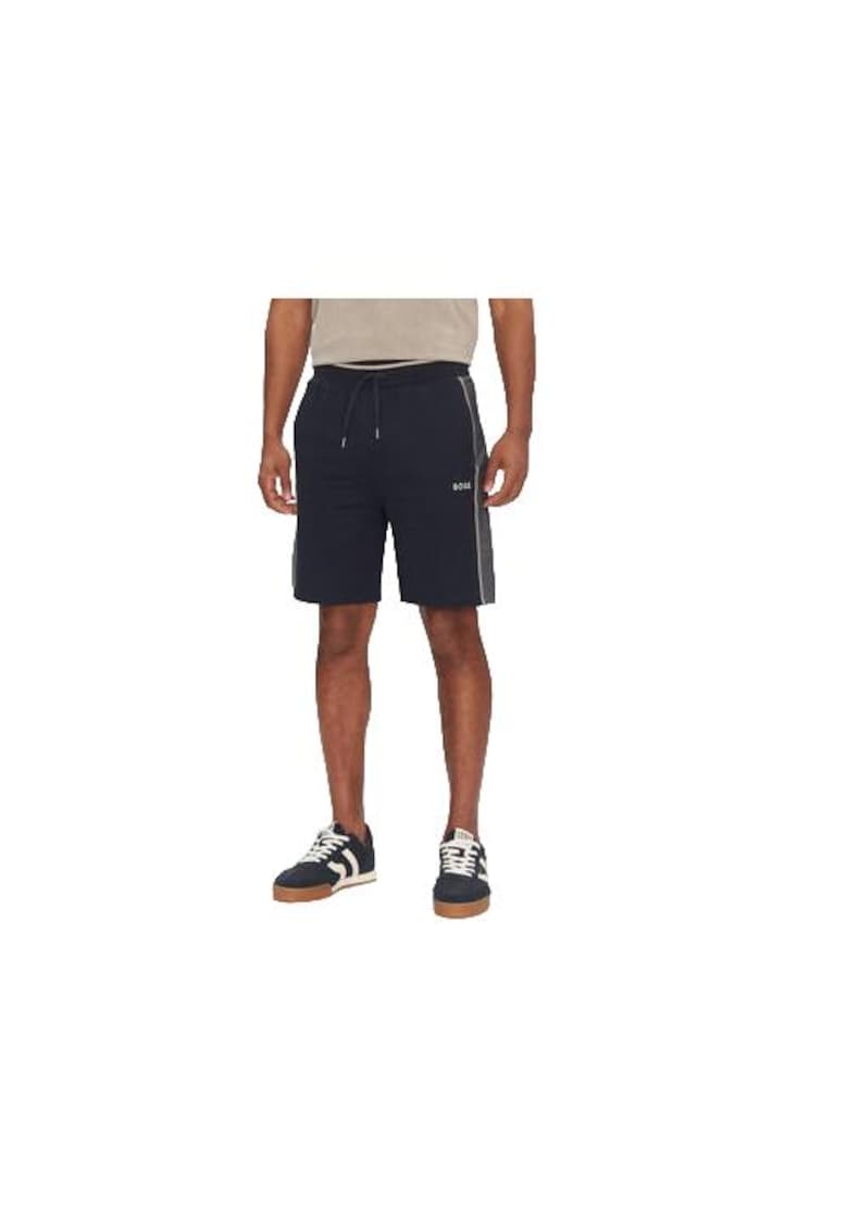 Pantaloni sport barbati - bumbac/poliester - bleumarin