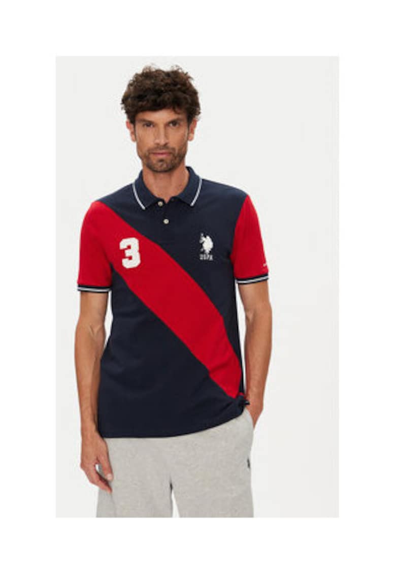 Tricou barbati - bleumarin - 100% bumbac -
