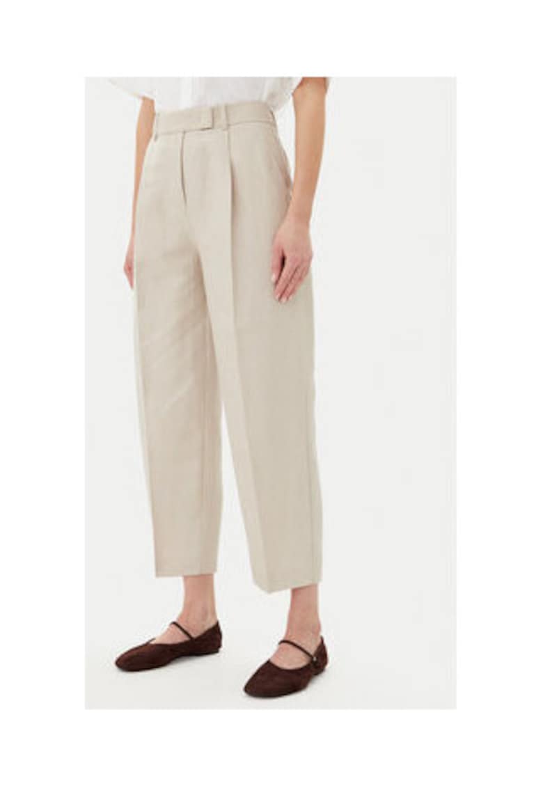 Pantaloni poliester - 56887 - Bej