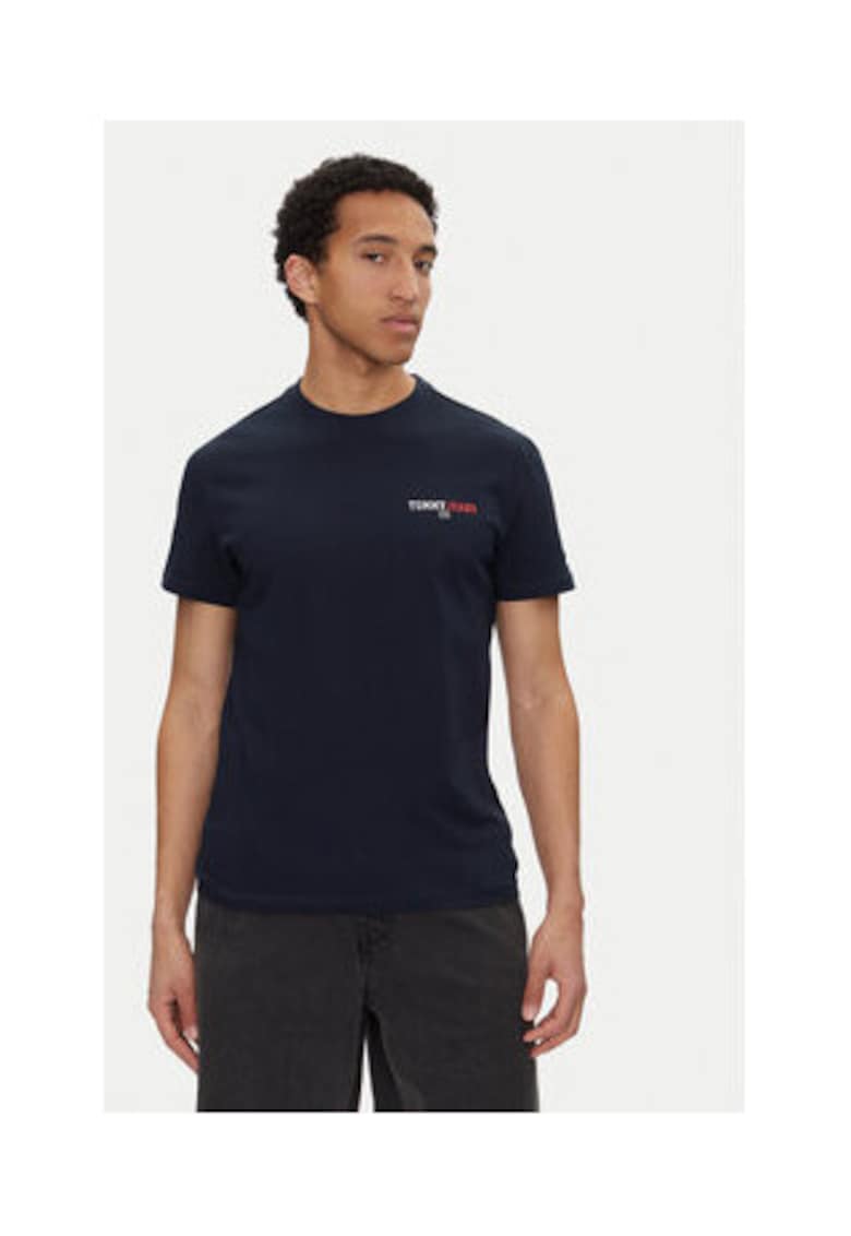 Tricou barbati - bleumarin - 100% bumbac