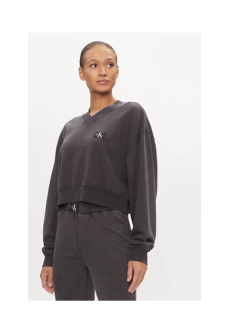 Hanorac dama - gri - bumbac