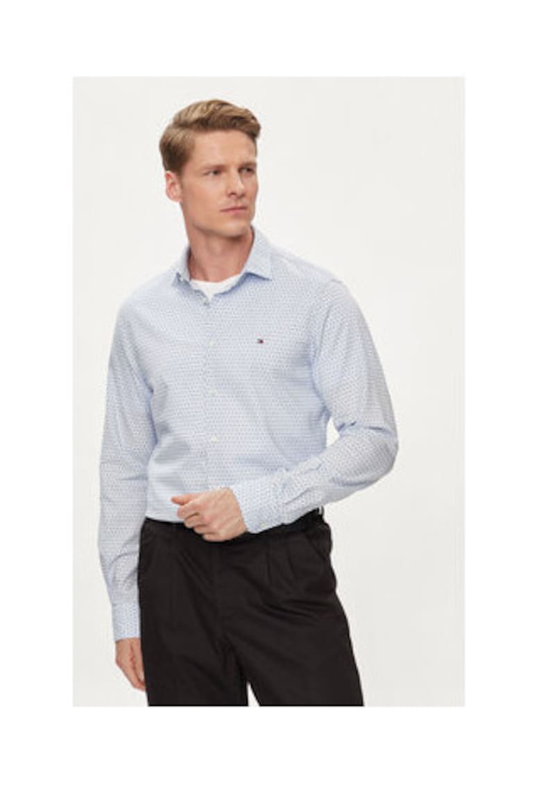 Camasa Barbati - bumbac - albastru deschis - Albastru deschis