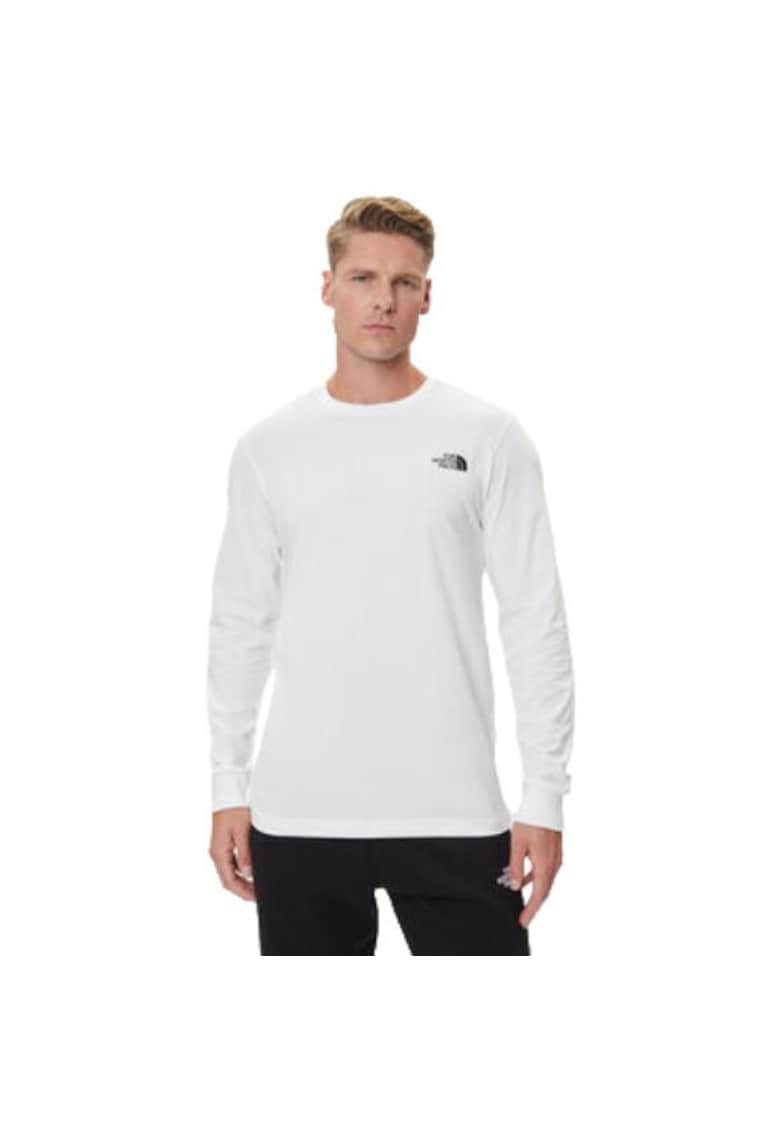 Bluza sport barbati - bumbac/poliester - alb