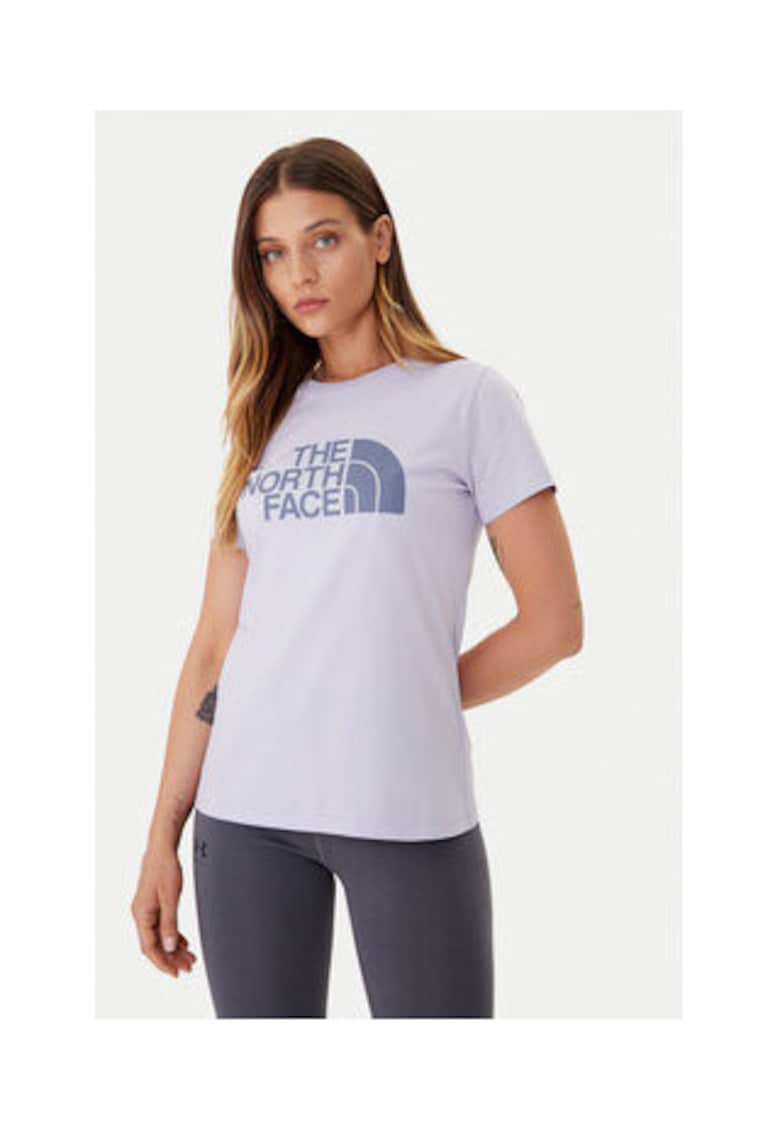 Tricou dama - mov - bumbac si poliester reciclat -