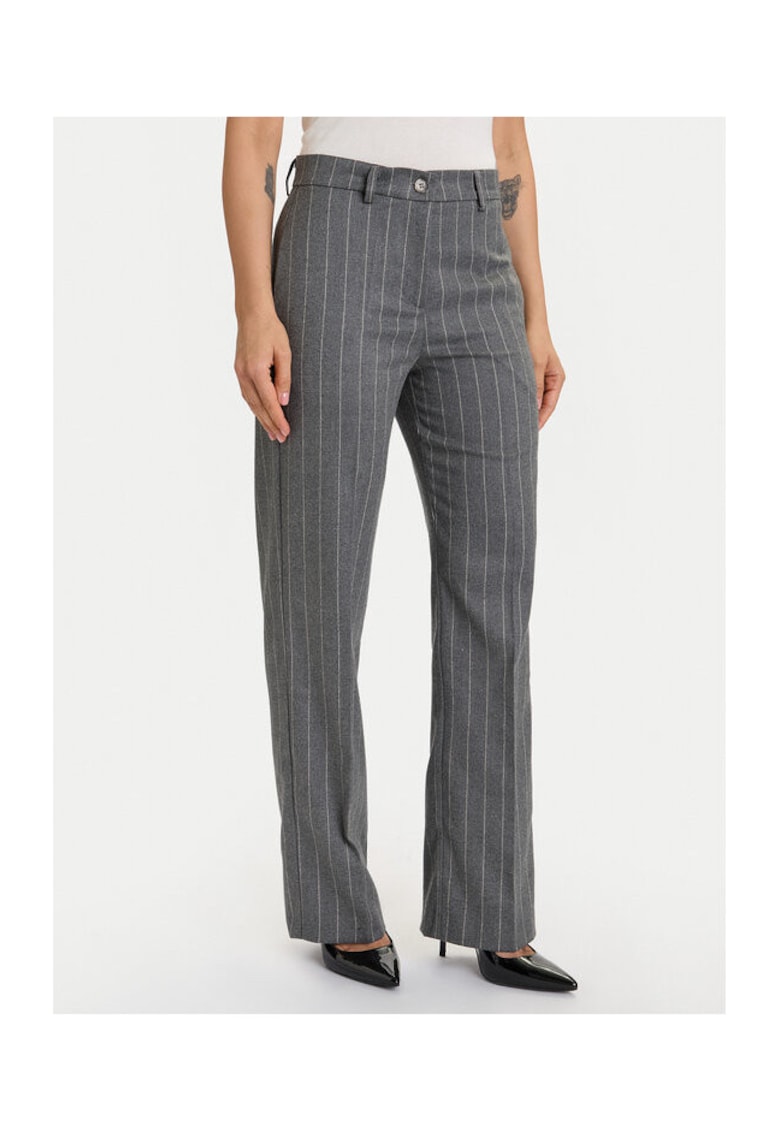 Pantaloni dama - gri - material Vicolo