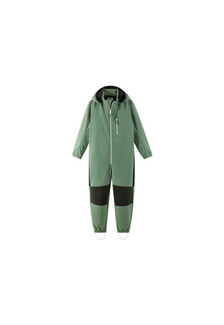 Salopeta pentru copii - unisex - verde - poliester/elastan