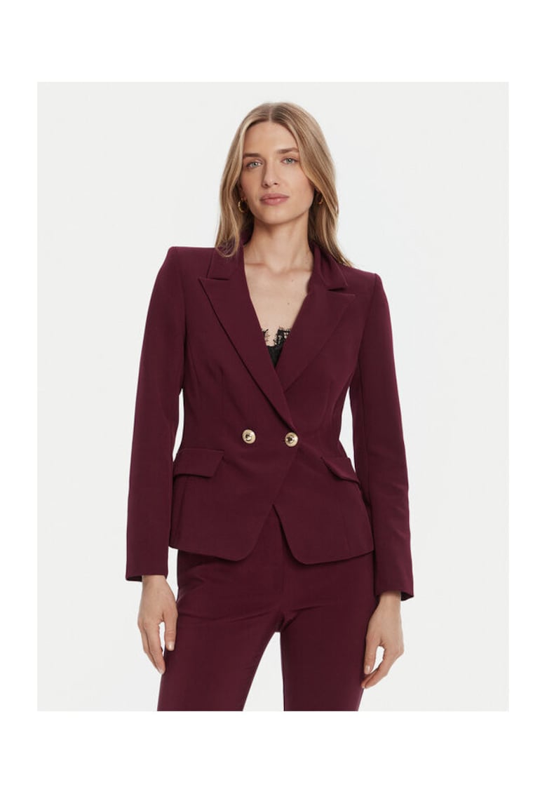 Sacou dama bordeaux - fabricat elegant