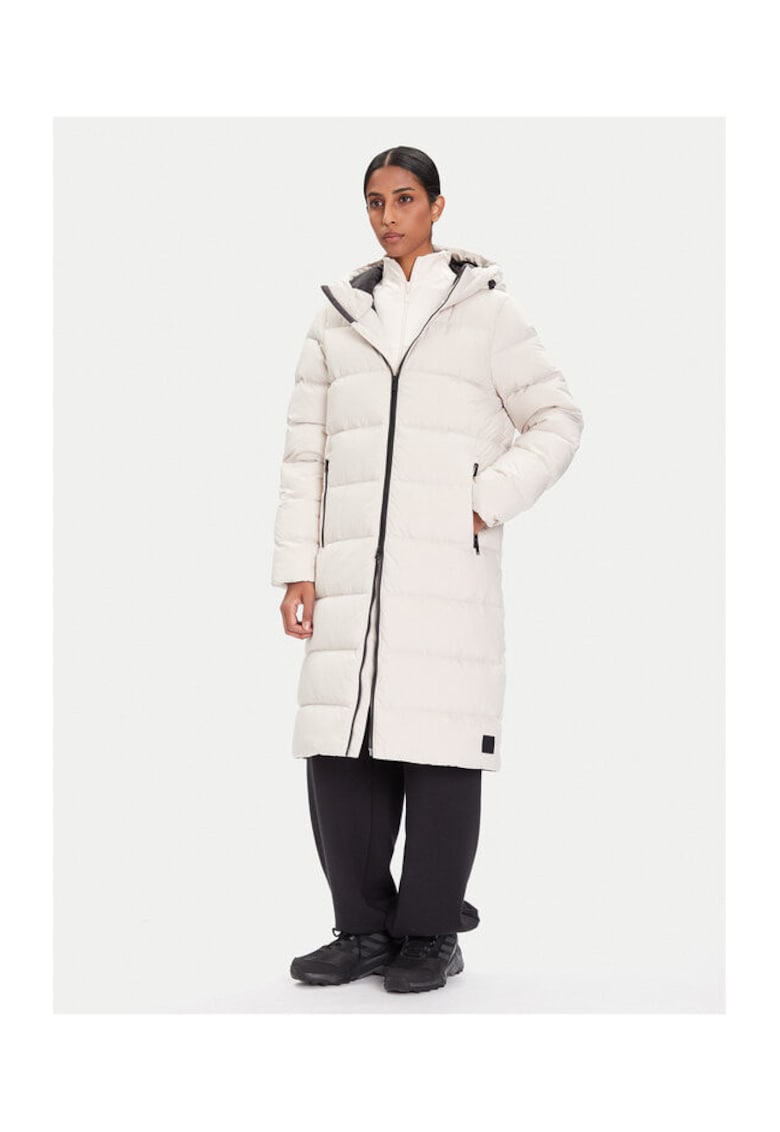 Jack Wolfskin Palton de iarna - bej - poliester reciclat