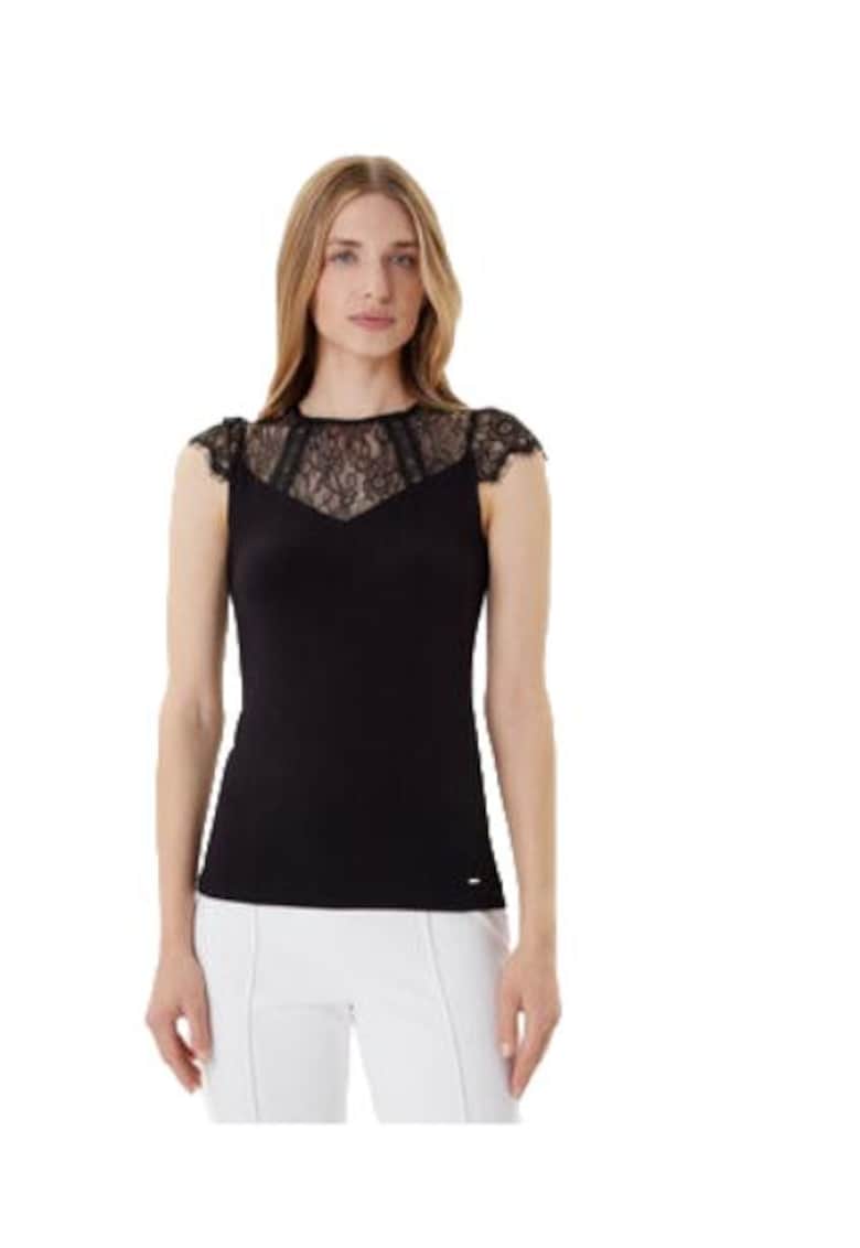 Morgan Tricou dama - viscoza/elastan - negru