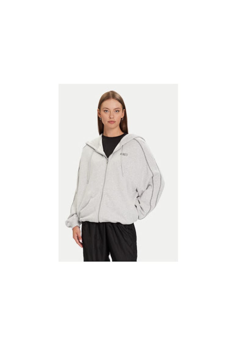 Hanorac sport dama - gri - bumbac -