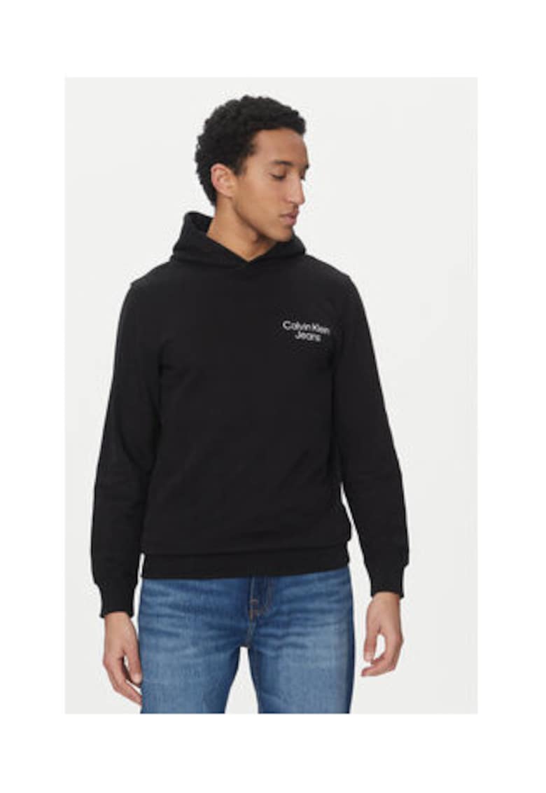 Hanorac barbati - negru - bumbac -