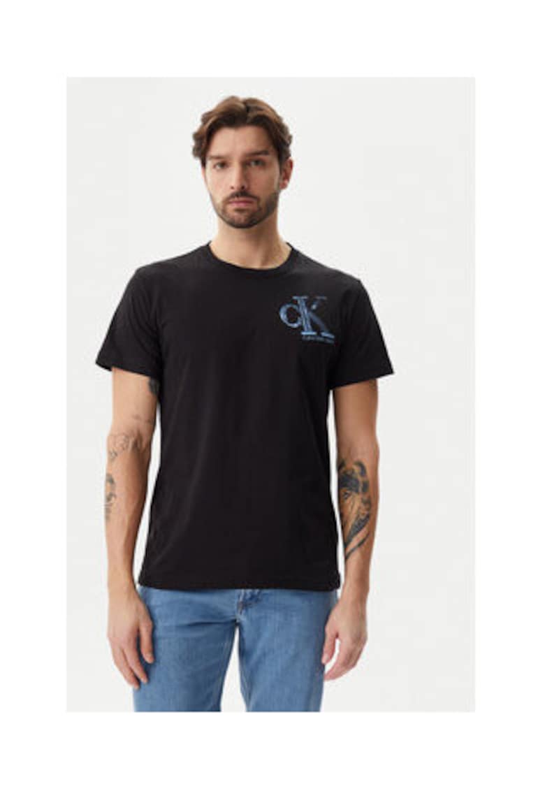 Tricou Barbati - Negru - 100% bumbac -