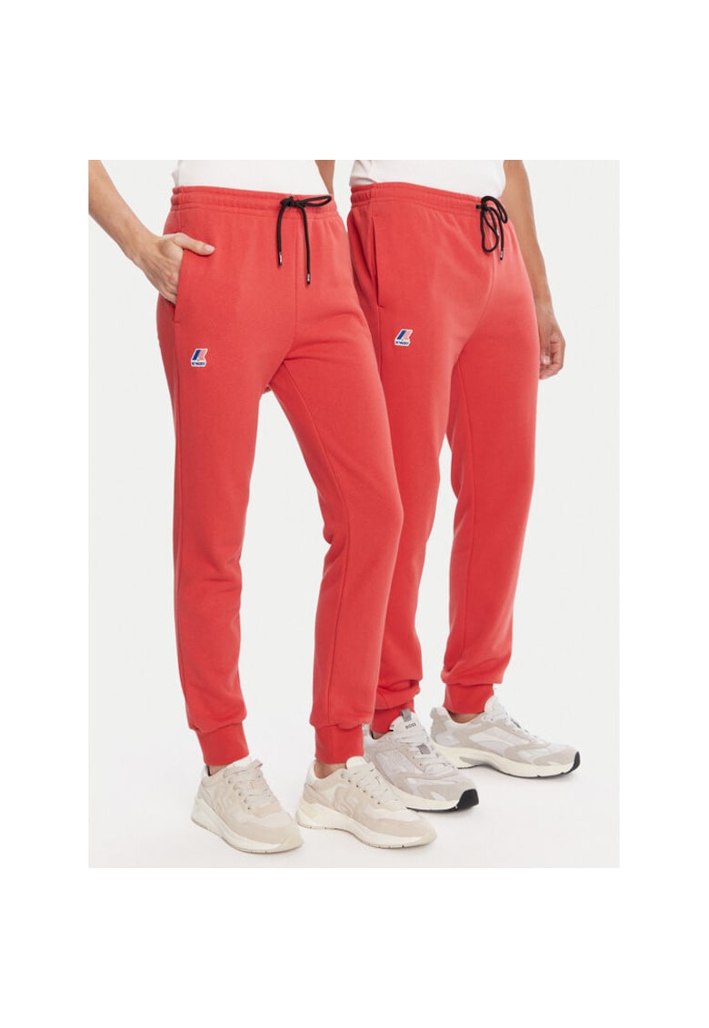 Pantaloni sport barbati rosu - de trening