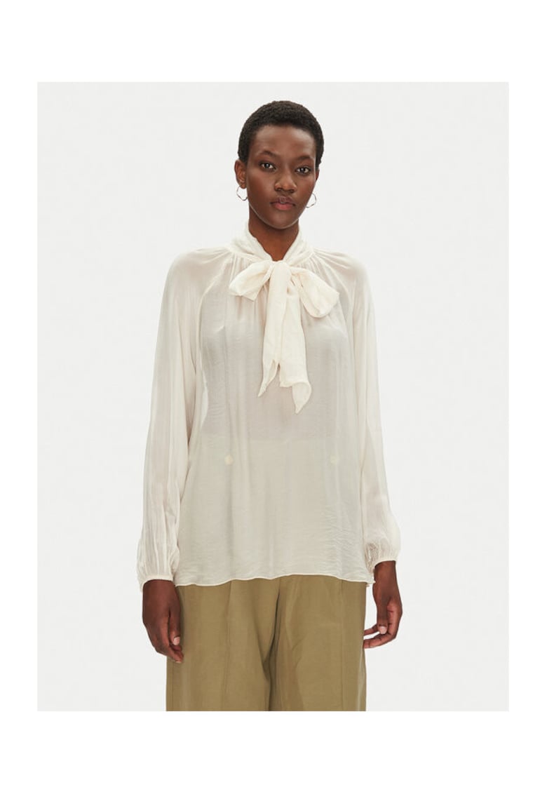 Bluza dama - viscoza/matase - bej -