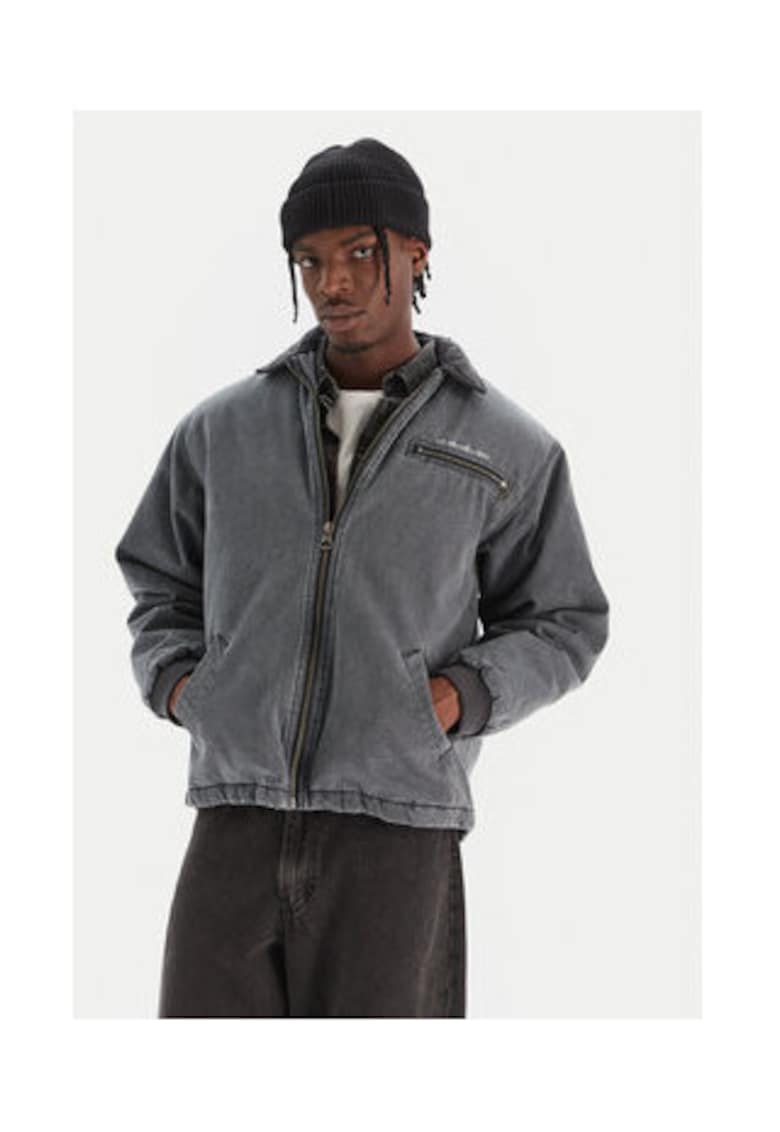 Geaca Barbati - Gri - 100% bumbac