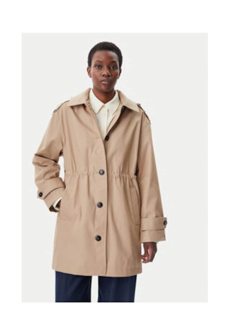 Tommy Hilfiger Parka dama - Bej - 100% bumbac organic