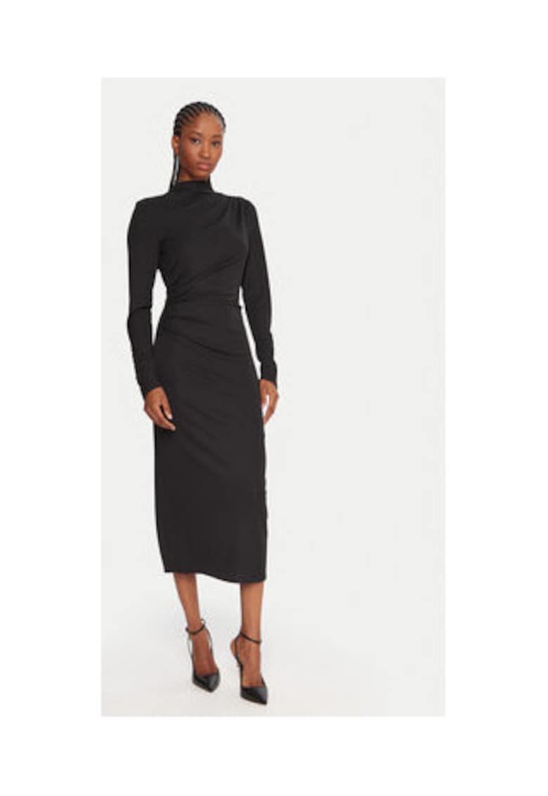 Rochie cocktail 95% poliester - 5% elastan - Negru