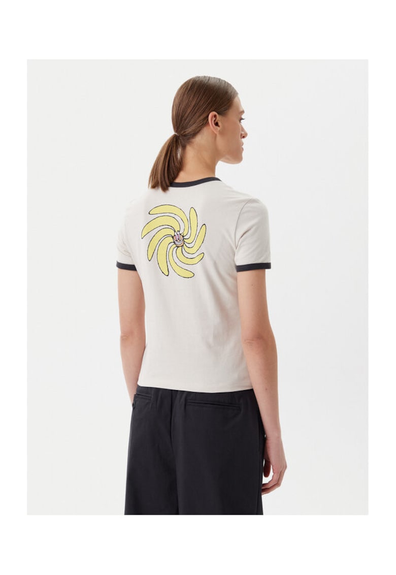 Tricou dama - Bumbac - Bej