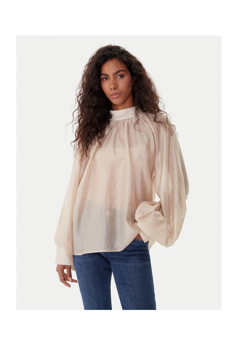 Bluza Dama - lyocell/poliester - bej