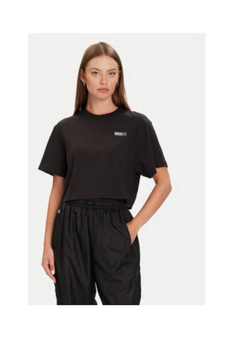 Tricou dama - Bumbac - Negru