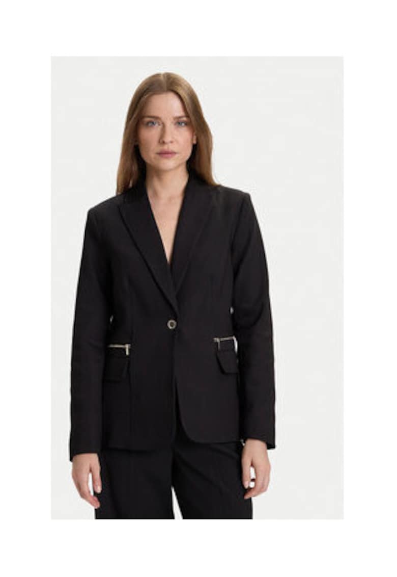 Sacou dama culoarea neagra