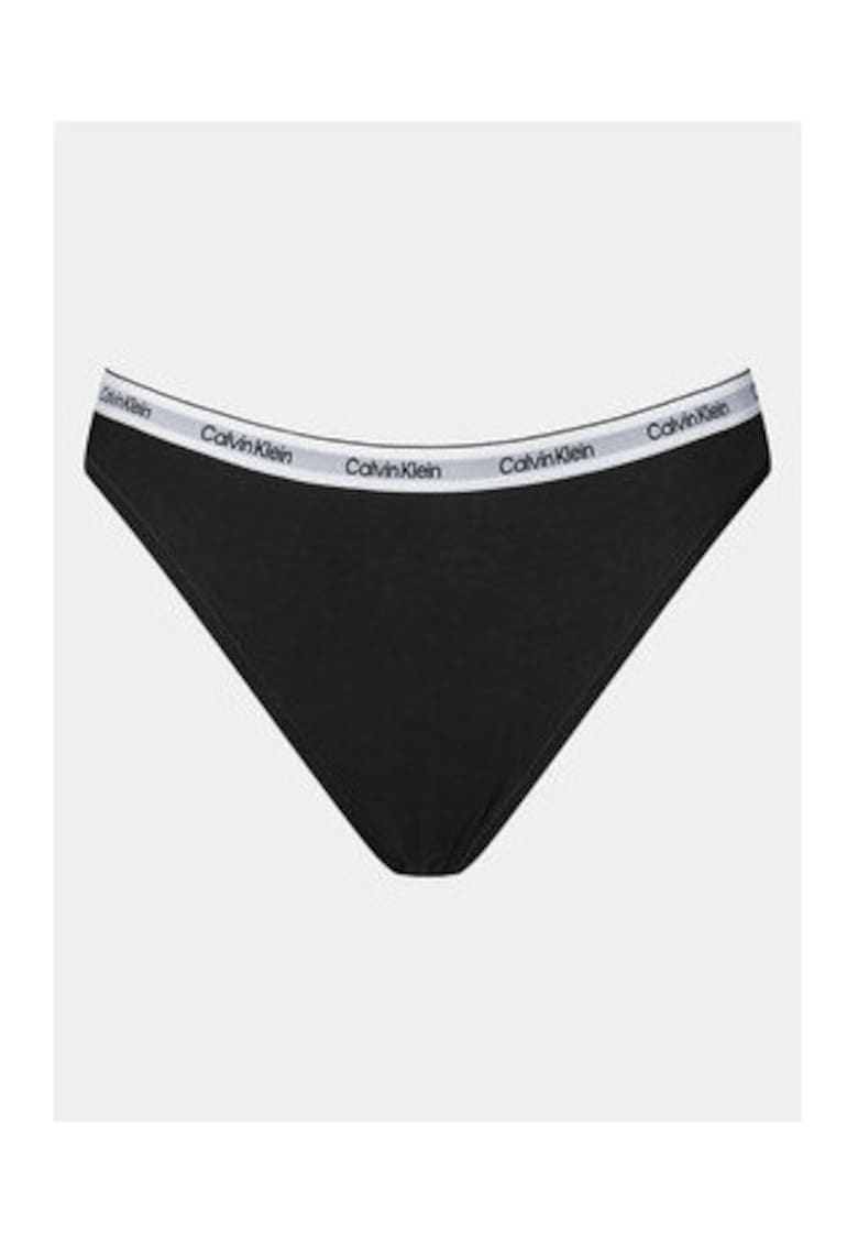 Chiloti clasici dama - negru - bumbac - elastan -