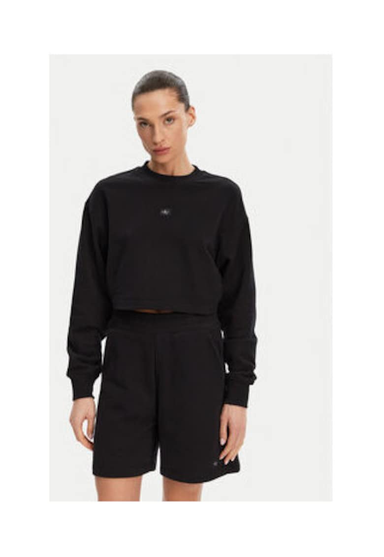 Hanorac dama - negru - bumbac -
