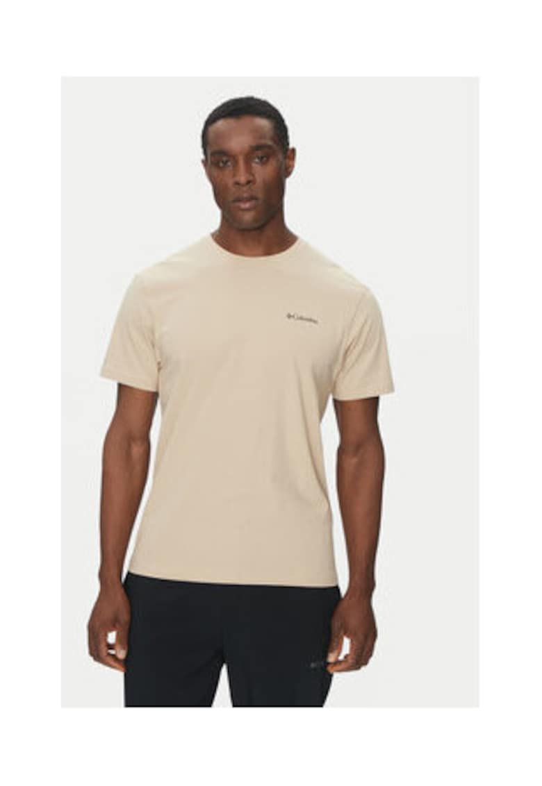 Columbia Tricou Barbati - Bej - 100% bumbac -