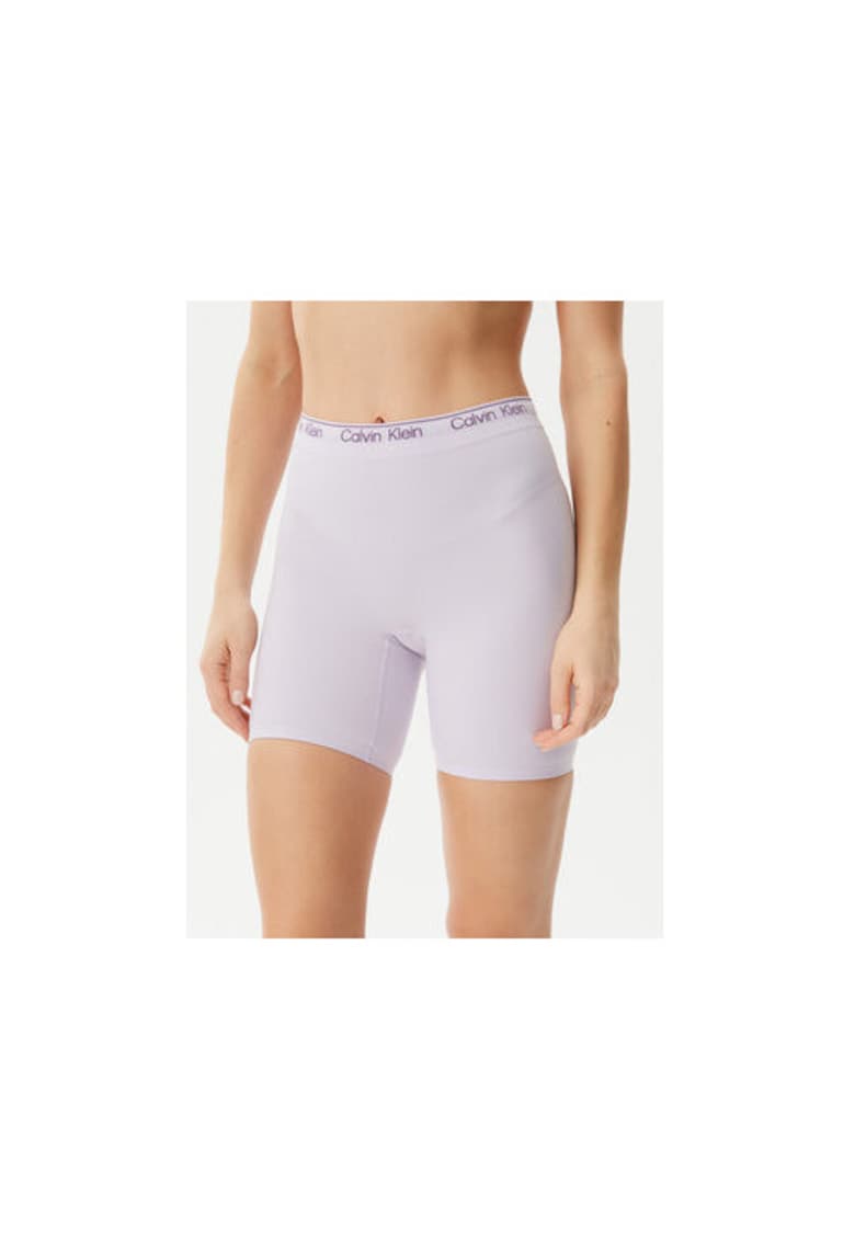 Pantaloni sport dama - elastan/poliamida/bumbac/poliester - mov